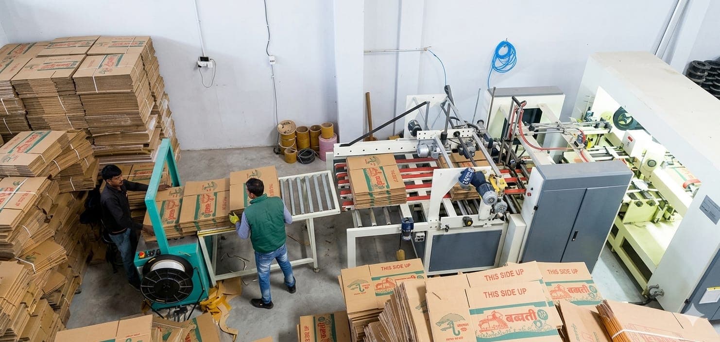 Quality testing and inspection at Maharaj Packers facility